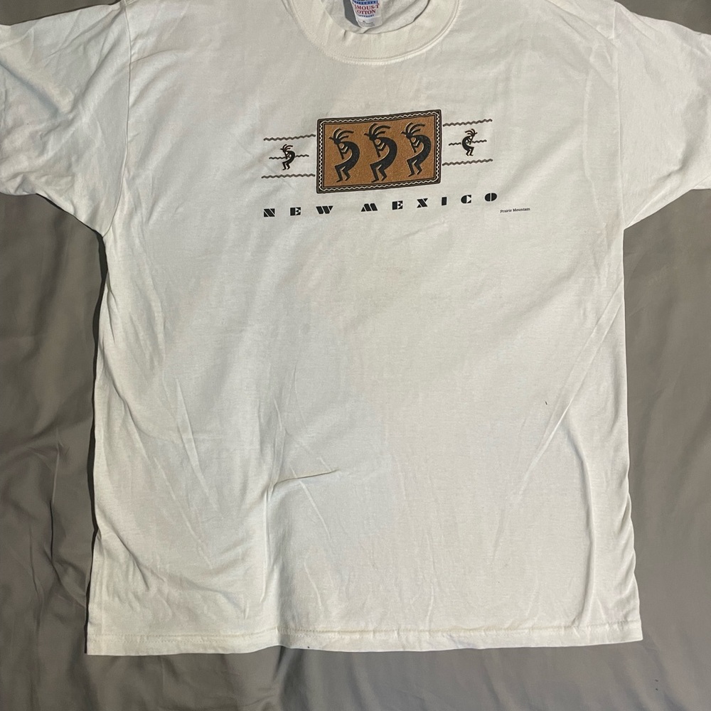 White New Mexico Graphic T-Shirt